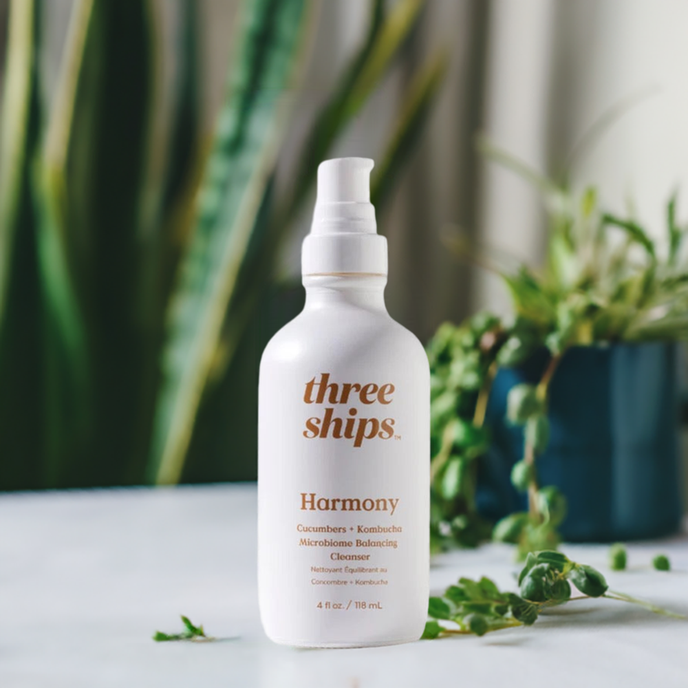 Three Ships | Harmony Cucumber + Kombucha Microbiome Milky Cleanser