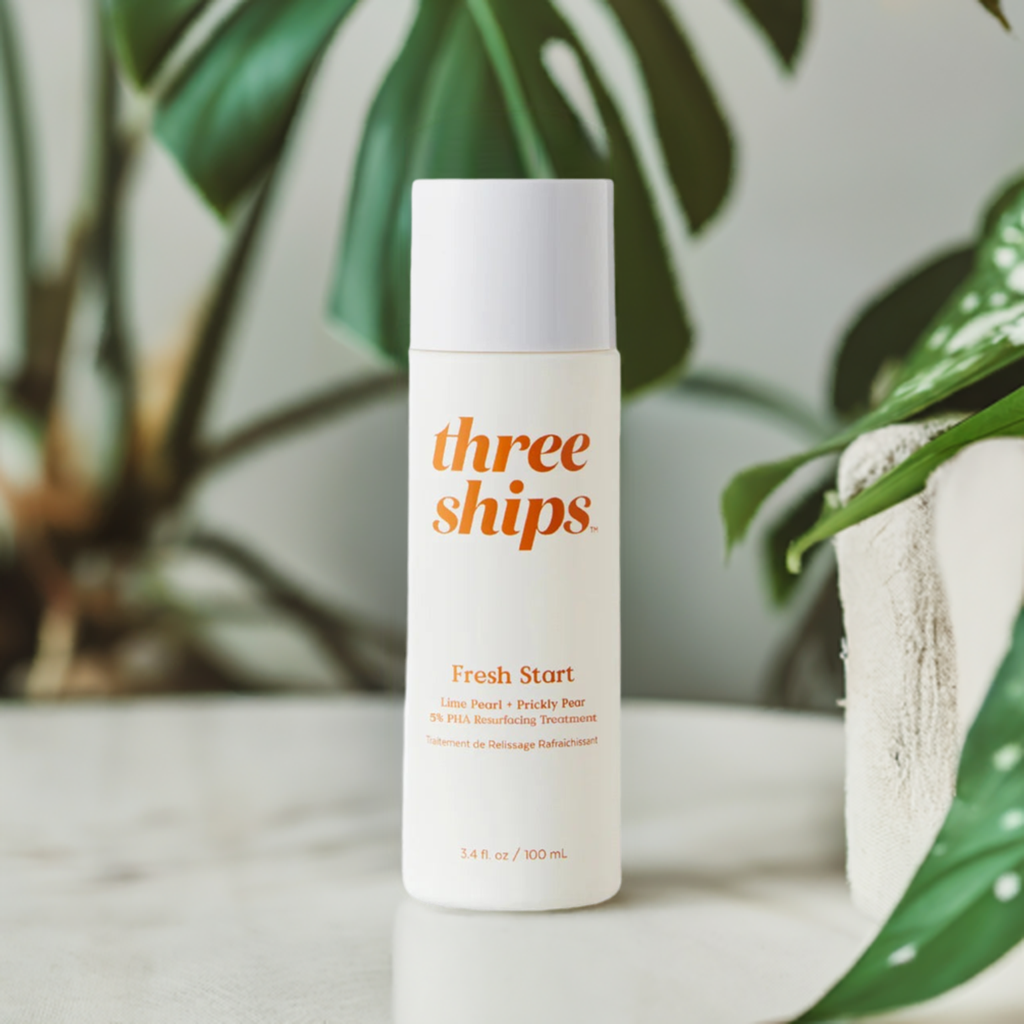 Three Ships | Fresh Start Lime Pearl + Prickly Pear 5% PHA Resurfacing Treatment