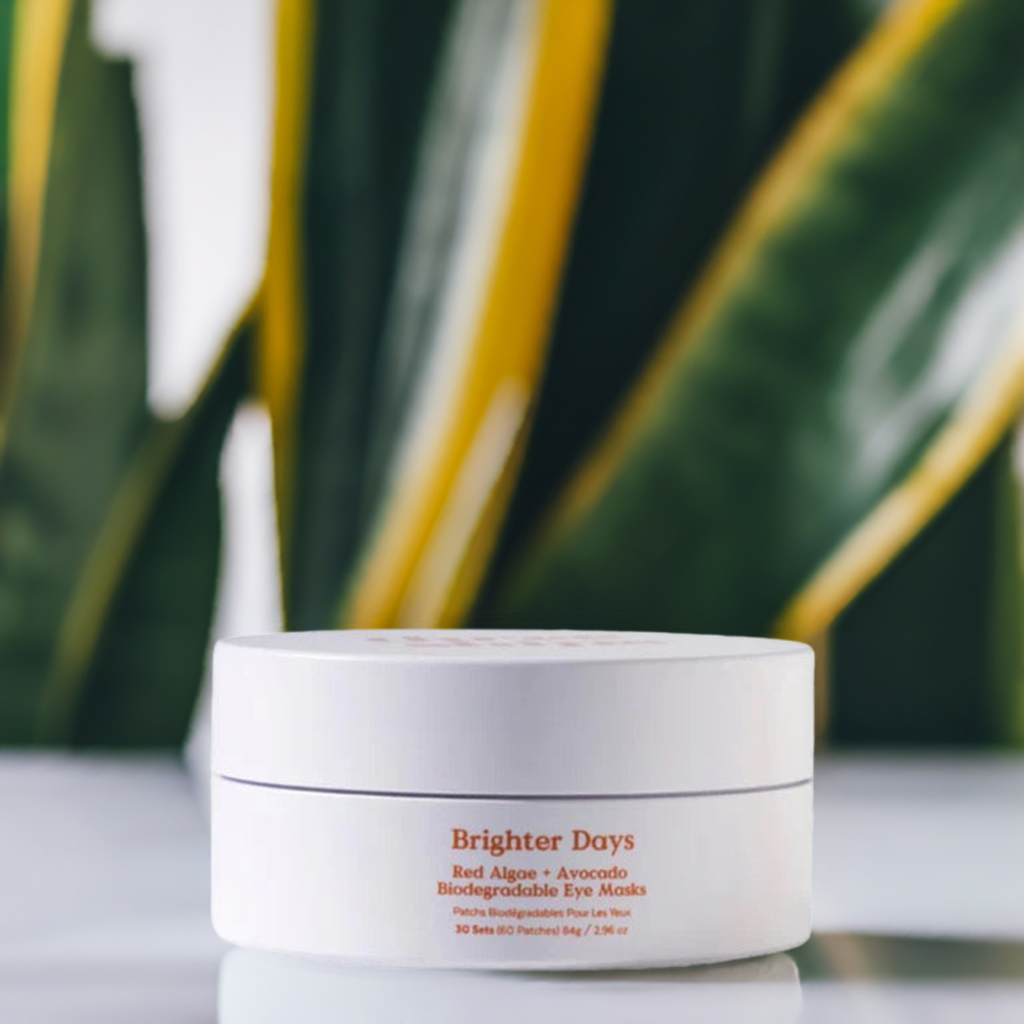 Three Ships | Brighter Days Red Algae + Avocado Biodegradable Eye Mask